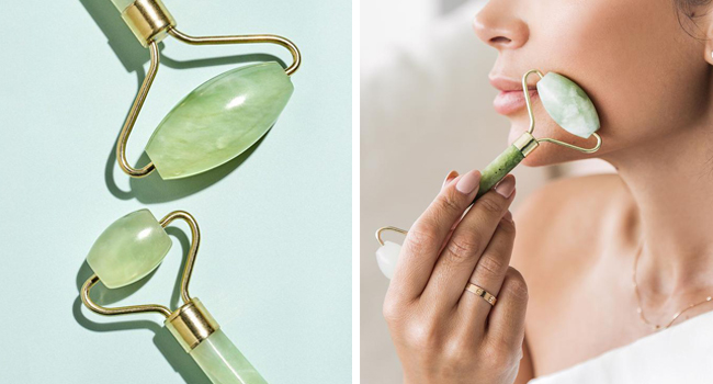 Волшебная палочка: что такое нефритовый роллер и как он поможет забыть о морщинах. фото