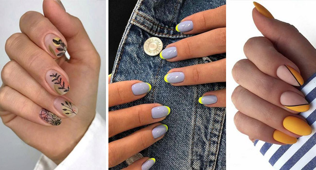 Идеи самого стильного маникюра на осень: неон, стемпинг и абстракции фото