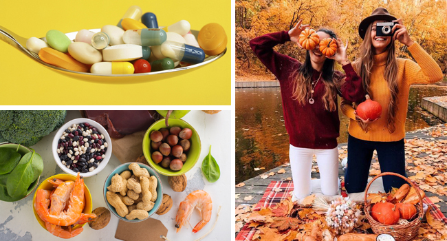Топ-5 витамин, которые позаботятся о вашем здоровье осенью фото