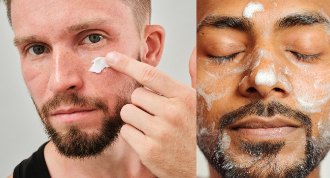 Уход за кожей мужчин фото