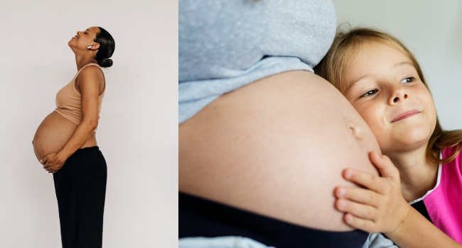 Женские трусики-бандаж и пояс для беременных фото